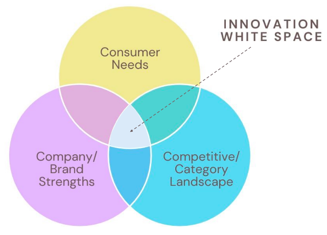 Innovation White Space model.